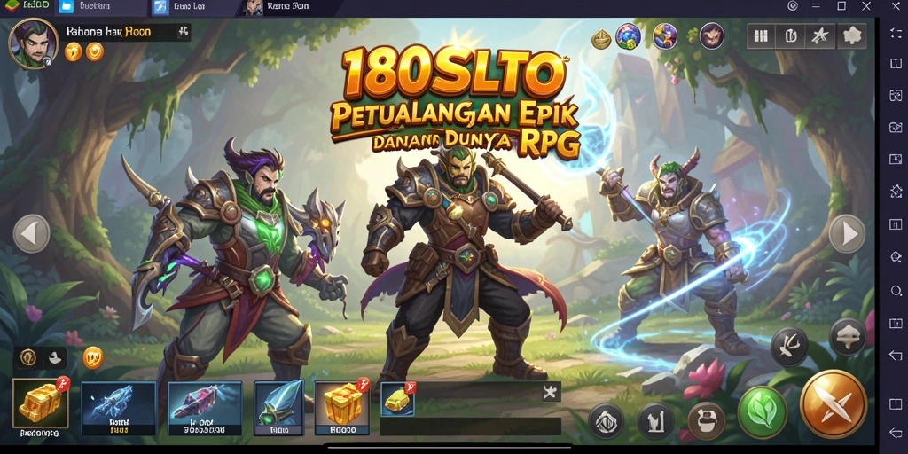 Tampilan gameplay yang mendebarkan dalam 180SLOT.