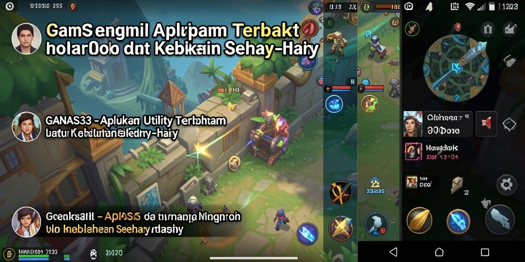 Tampilan antarmuka utama GANAS33 yang praktis dan intuitif.