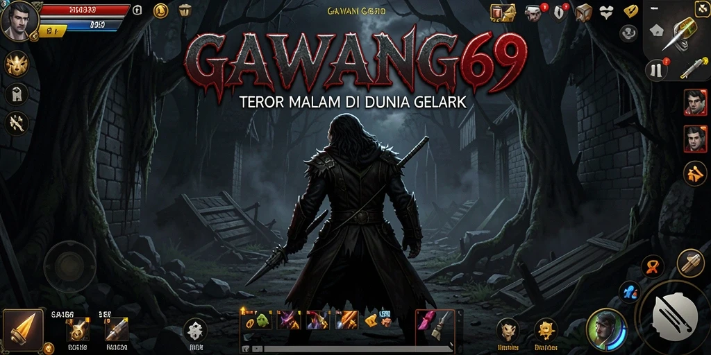 Menggambarkan suasana mencekam GAWANG69 dengan gameplay yang menyeramkan.