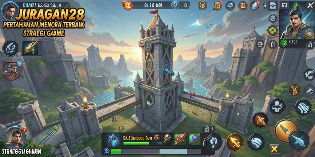 Tampilan gameplay dari JURAGAN28 yang seru dan menantang.