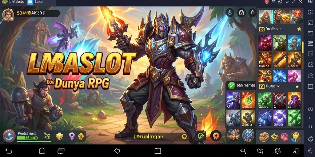 Tampilan gameplay LMBASLOT yang menarik dan mendalam.
