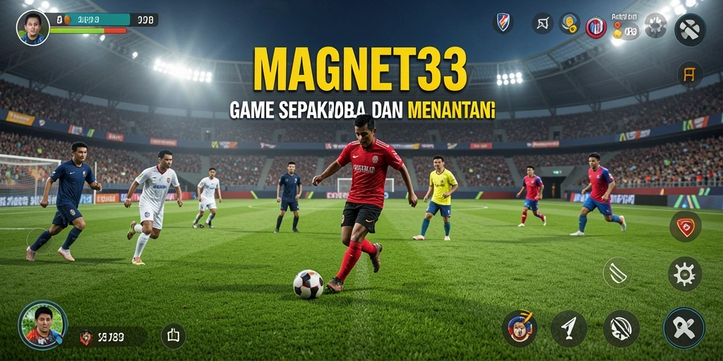 Gameplay MAGNET33 yang dinamis dan penuh aksi.