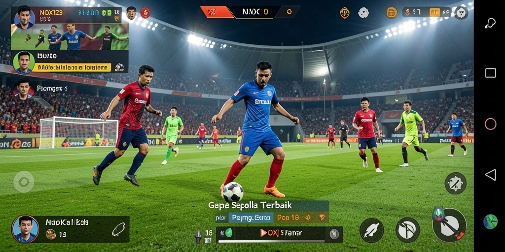 Tampilan gameplay menarik dari NOX123 yang penuh aksi.