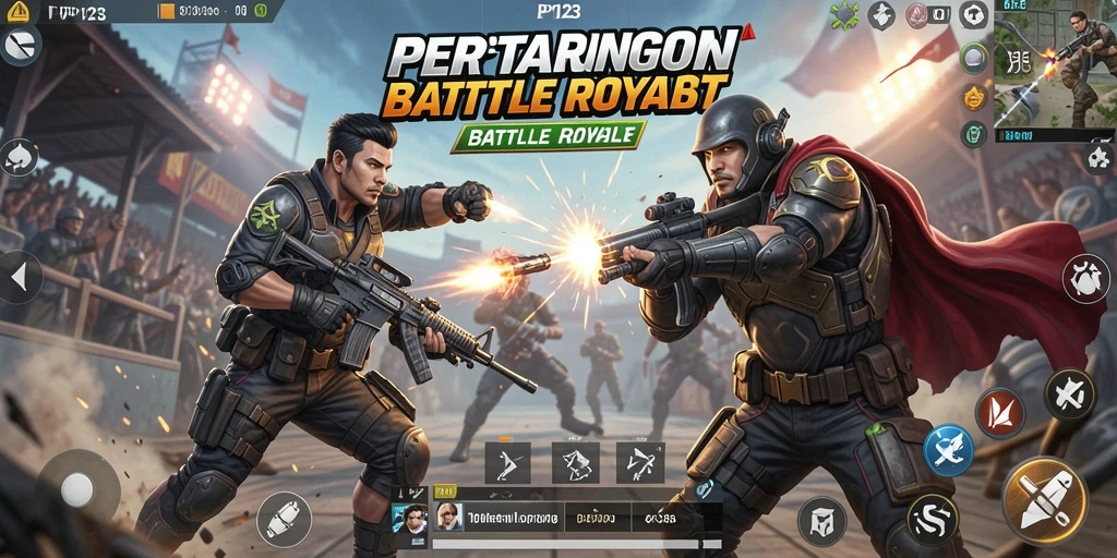 Tampilan gameplay PP123 yang mendebarkan dan penuh strategi.