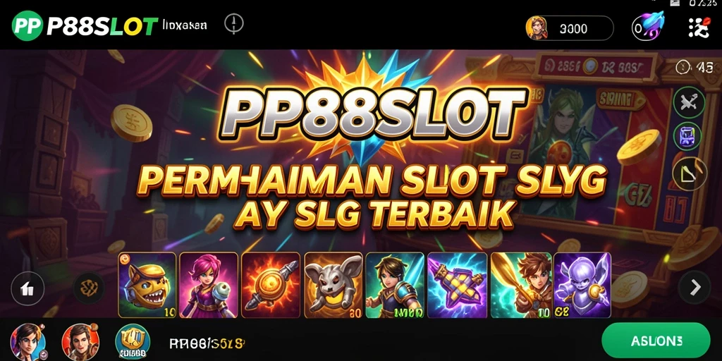 Screenshot gameplay PP88SLOT yang menampilkan keseruan SLG.